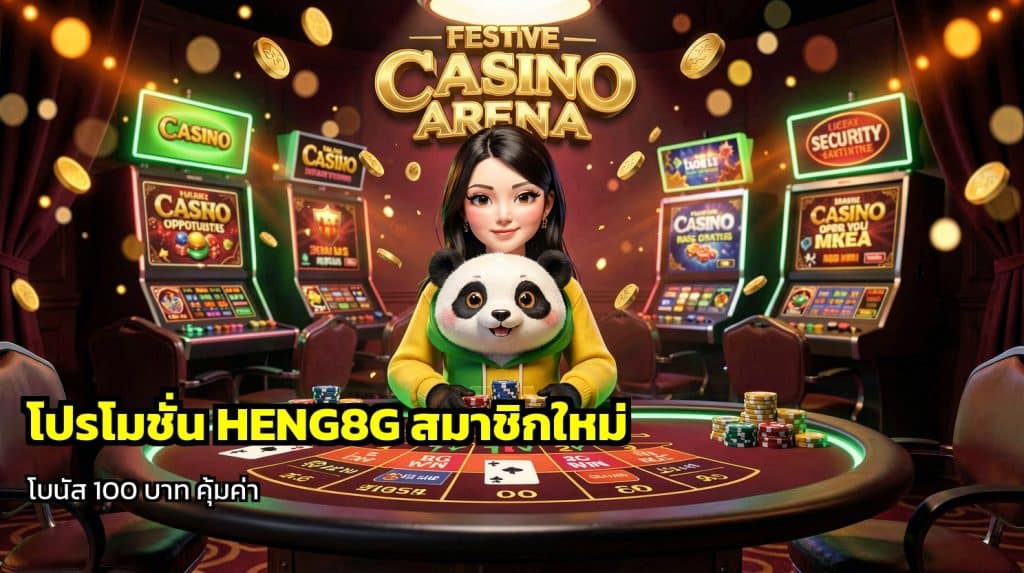 โปรโมชั่น HENG8G สมาชิกใหม่